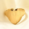 304 Stainless Steel Open Cuff Rings for Women STAS-Z108-05G-05-1