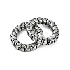 Skull Ring 316 Surgical Stainless Steel Hoop Nose Rings EJEW-G416-19B-AS-4