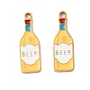 304 Stainless Steel Enamel Pendants X1-STAS-G360-04G-01-1