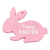 Easter Theme Single Face Printed Wood Pendants LS-WOOD-M010-03A-1