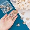16pcs 2 Colors Crystal Rhinestone Crown Brooches JEWB-CA0001-10-3