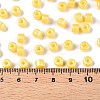 Baking Paint Pearlized Glass Seed Beads SEED-T008-03D-5