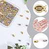 160Pcs 2 Colors Tibetan Style Alloy Beads FIND-AR0005-44-3