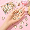 36Pcs 18 Styles Alloy Enamel Pendants ENAM-YW0005-12-4