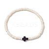 2Pcs Synthetic Hematite & Turquoise Beads Stretch Bracelets for Women Men BJEW-JB11291-3