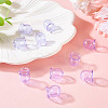 10Pcs Glass Bead Caps for Wind Chimes Making GLAA-BY0001-05G-5