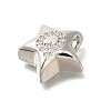 Rack Plating Brass Micro Pave Cubic Zirconia Pendants KK-I722-05P-Q-2