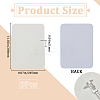 Rectangle Self Adhesive Linen Patches AJEW-WH20011-10B-2