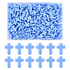 200Pcs Opaque Acrylic Beads SACR-FS0001-39G-1