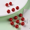 Opaque Acrylic Beads X-MACR-S370-C10mm-A14-6