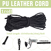 10M Round Imitation Leather Braided Cord WL-GF0001-32B-05-2
