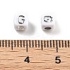 Opaque Acrylic Beads OACR-D282-06G-3