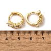 Brass Hoop Earrings EJEW-S256-03A-G-5