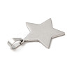 Non-Tarnish 304 Stainless Steel Pendants STAS-A086-06P-2