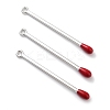 Rack Plating Alloy Enamel Pendants PALLOY-F311-07P-1