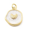 Ocean Theme Brass Enamel Pendants LS-KK-Q029-01D-G-1