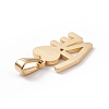 Valentine's Day PVD Vacuum Plating 304 Stainless Steel Pendants STAS-G284-14G-3