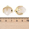 Natural Quartz Crystal Faceted Pendants G-K347-09G-01-3