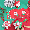 16Pcs 8 Colors Star Shape Christmas Gift Boxes CON-SP0001-01-3