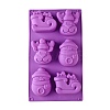Christmas Theme DIY Food Grade Silicone Mold DIY-K075-21-3