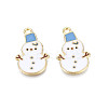 Rack Plating Alloy Enamel Pendants LS-X-ENAM-N055-165-2