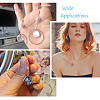 12Pcs 6 Styles Natural Shell Pendant Sets SHEL-CD0001-03-11
