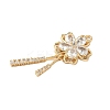 Brass Micro Pave Cubic Zirconia Pendants KK-S531-13G-B-2