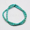Synthetic Turquoise Beads Strands X-TURQ-G120-4x6mm-13-2