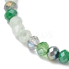 5Pcs Alloy Clover Charm Bracelets BJEW-JB11727-5