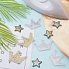 24Pcs 2 Style Computerized Embroidery Cloth Iron on/Sew on Patches DIY-FG0002-85-5