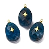 Natural Apatite Pendants G-B089-01G-03-1