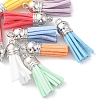 10Pcs 10 Style Faux Suede Tassel Pendant Decorations FIND-YW0001-96-2