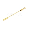 201 Stainless Steel Beadable Double Head Cuticle Pusher Nail Tools STAS-R161-01G-3