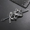 Tibetan Style Alloy Hair Sticks PW-WGAED14-02-2