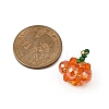 Halloween Theme Glass Seed Beads Pendants PALLOY-MZ00775-01-2