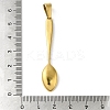 PVD Vacuum Plating 304 Stainless Steel Big Pendants STAS-B069-01G-01-3