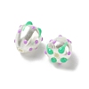 Baking Paint Baking Paint Glass Beads LAMP-Z014-02G-3