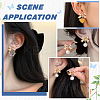 26Pcs Bowknot Brass Earring Findings DIY-ME0001-09G-4