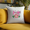 4 Sheets 11.6x8.2 Inch Stick and Stitch Embroidery Patterns DIY-WH0455-168-6