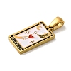 304 Stainless Steel Pendants LS-STAS-C100-02D-G-2