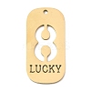 304 Stainless Steel Pendants STAS-D200-02I-G-1