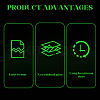 10M Luminous PET Adhesive Tape for Stage AJEW-SP0002-35A-01-6
