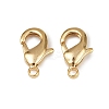 Brass Lobster Claw Clasps KK-900-G01-1