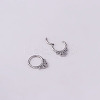316L Stainless Steel Spider Web Hoop Nose Rings WG66A6F-01-3