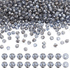 Picasso Baking Paint Glass Seed Beads SEED-TA0001-62L-1