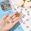 150Pcs 201 Stainless Steel Pendants STAS-YW0003-05-3