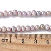 Natural Cultured Freshwater Pearl Beads Strands PEAR-I007-07M-02-5