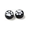 Opaque Acrylic Beads OACR-Z027-04B-01-2