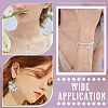 100Pcs Opaque Acrylic Pendants PALLOY-WR00010-5