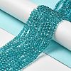 Transparent Glass Beads EGLA-A035-T4mm-D12-2